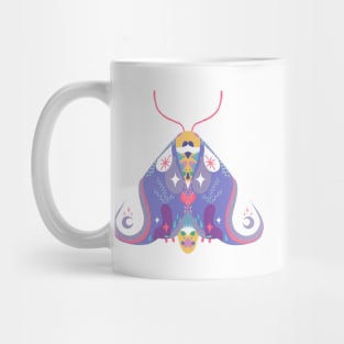 Pretty Moth Celestial Art Mug